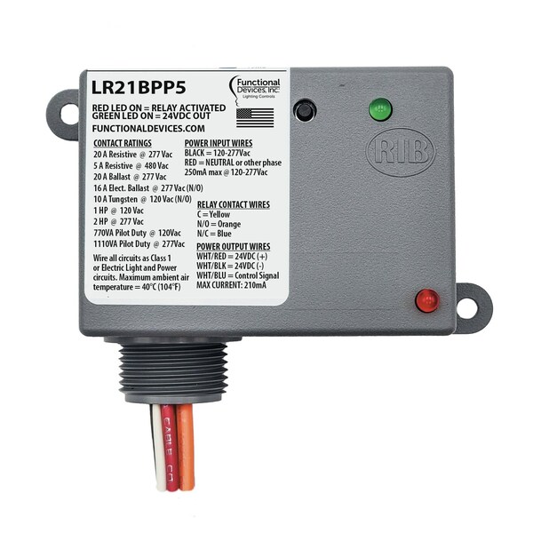Universal Voltage Power Pack, Input 120-277Vac, Output 24Vac-Class 2